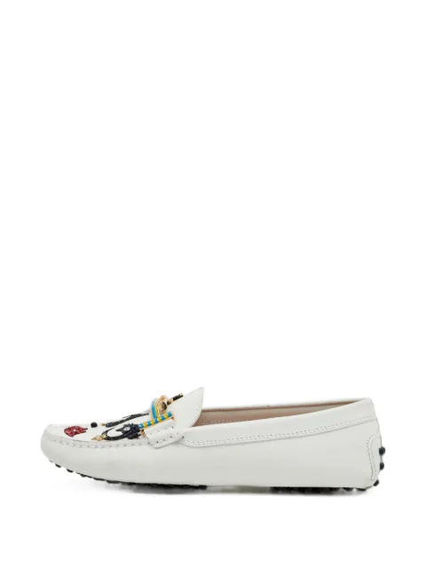 Tod's Vintage x Anna Dello Russo Tod's Circus loafers White 1377825