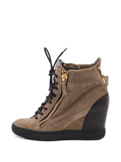 Giuseppe Zanotti Vintage Lorenz wedge sneakers Neutrals 1391241