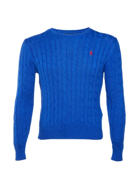 Polo Ralph Lauren Vintage cable-knit long-sleeve sweater Blue 1390591