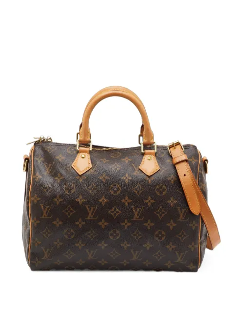 Louis Vuitton Pre-Owned 2016 30 Speedy Bandoulière Monogram tote bag Brown 1395242