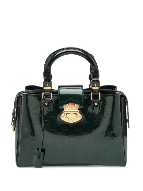 Louis Vuitton Pre-Owned 2009 medium Melrose Avenue Monogram Vernis tote bag Green 1387116