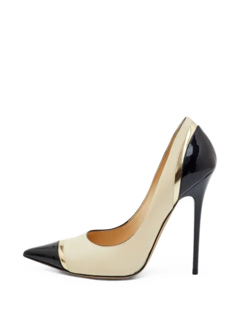 Jimmy Choo Pre-Owned Limit pointed toe pumps Neutrals 1385394