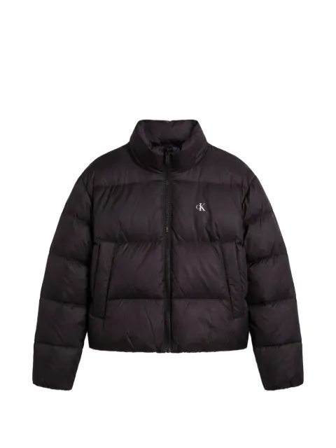 Calvin Klein quilted hooded jacket Black LV047H500GUB1