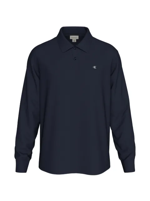 Calvin Klein long-sleeve polo shirt Blue LV04RH263GCEF