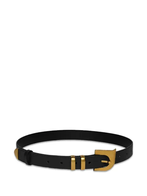 Nanushka Ryker buckle-fastening belt Black NU25CRBT06099