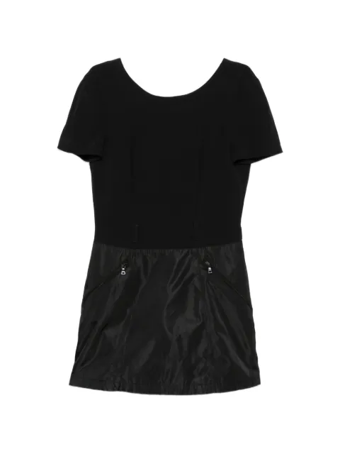 Prada Pre-Owned 2000s zip-fastening mini dress Black PR250LQ