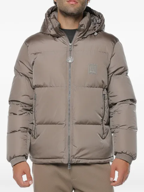 Armani Exchange hooded quilted jacket Brown XM000348AF1228U6107