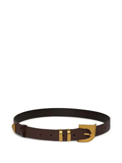 Nanushka Ryker buckle-fastening belt Brown NU25CRBT06278