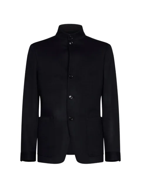 Zegna navy blue Oasi cashmere Il Conte jacket Blue S69081A41VHKQ0