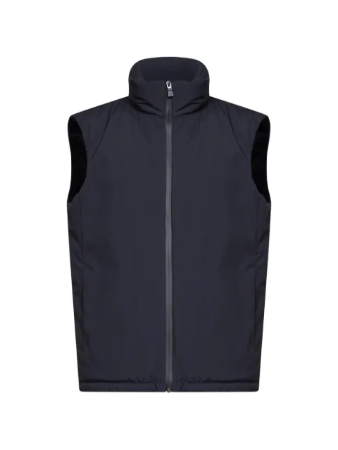 Herno padded stand-collar gilet Blue GI000672U12840