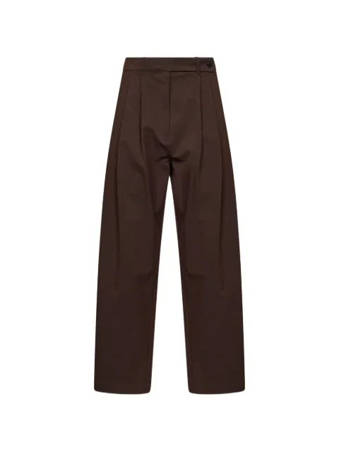 Co pleated wide-leg trousers Brown 5204WRT204