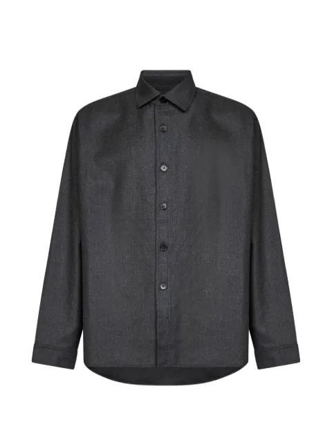 ROSE BURRITO long-sleeve shirt Grey OVERSHIRTFL154
