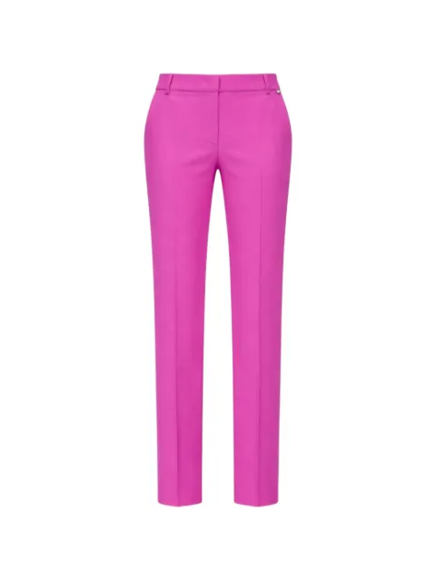 LIU JO slim-fit stretch-design trousers Pink CA6373T2200P9632