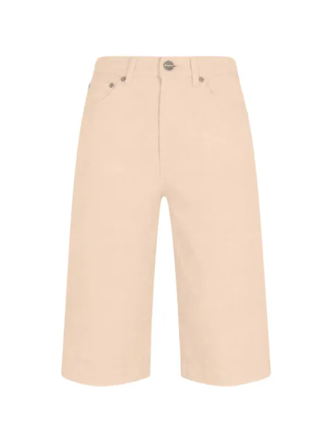 DONDUP Delfine belt-loop shorts Neutrals DP859BF0018D010