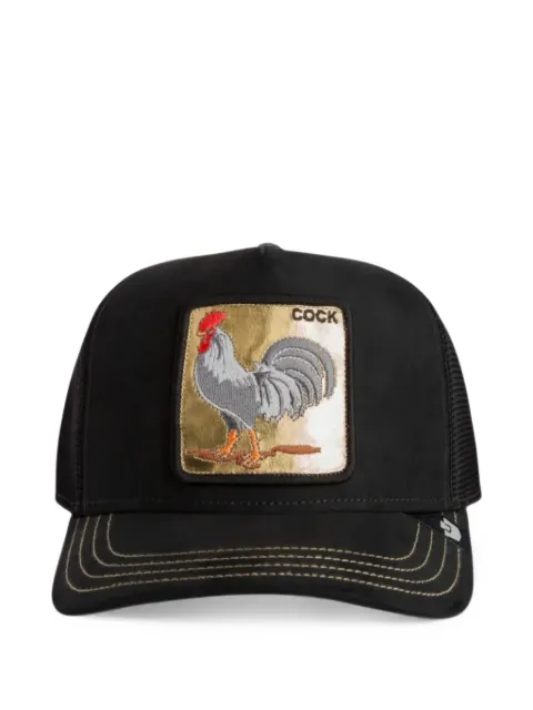 GOORIN BROS animal-patch trucker cap Black 1012531