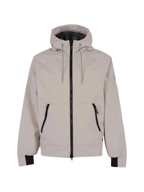 Refrigiwear logo-patch hooded jacket Neutrals G05718XT3790A00081