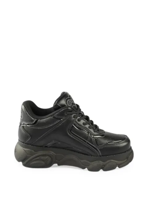 Buffalo panelled platform sneakers Black 1630424
