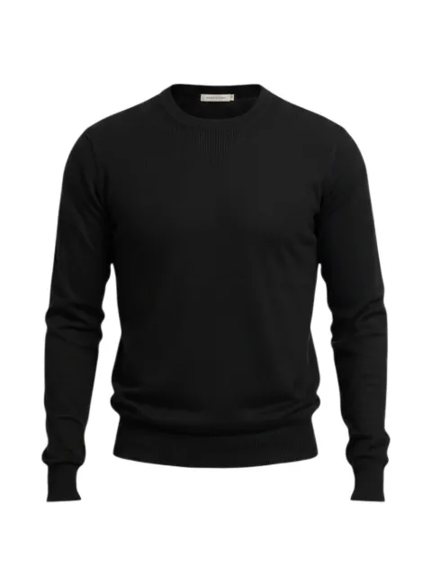 John Richmond crew-neck long-sleeve sweater Black UMP26022MA