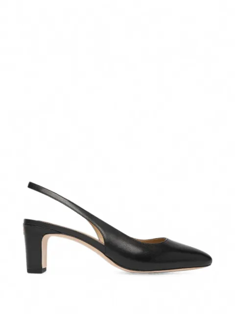 Lauren Ralph Lauren Klaire square-toe slingback pumps Black 802P00096001
