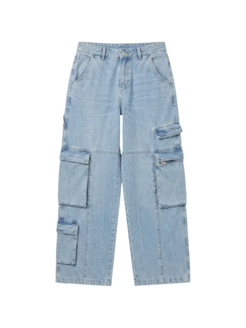 John Richmond multi-pocket cargo pants Blue UXP26024JE