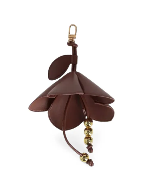Themoirè Ninfea bag charm Brown 261WTMHCNOOVF1230A