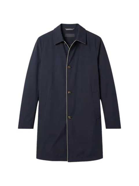 Kired reversible single-breasted coat Blue WBENW830250900I