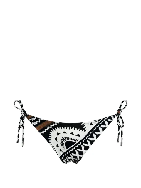 Miss Bikini tie-side bikini bottoms Black V6107B