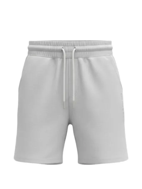 John Richmond drawstring logo-print shorts Grey UMP26017BE
