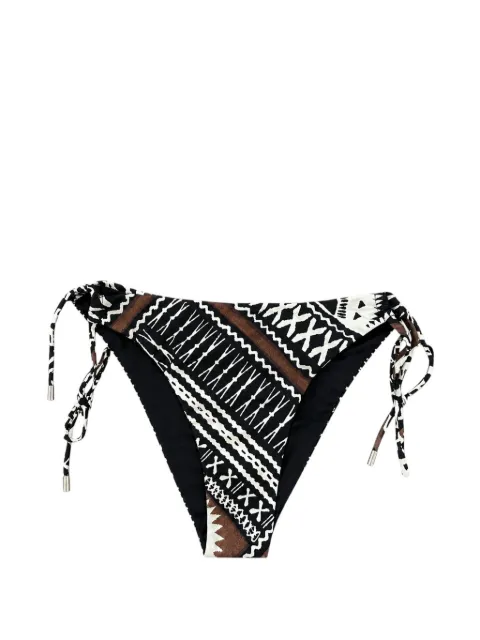 Miss Bikini side-tie bottoms Black V6109B