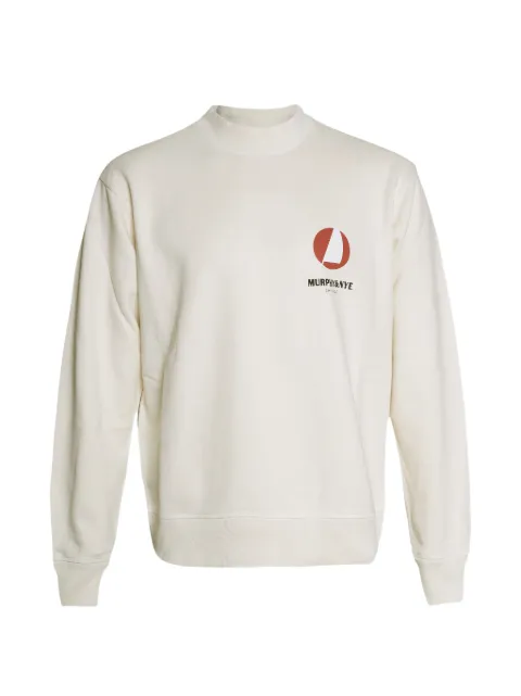 Murphy&Nye Sheave logo-print sweater Neutrals F54600FH9041A00011