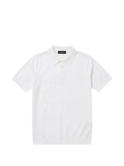 John Richmond Uomo Sehudi polo shirt White UMP26056PO