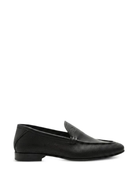 Fabi perforated leather loafers Black FU1474A00PLAOBO900