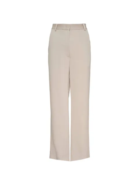 Club21 Margot straight-leg trousers Grey S6MARPPL014STONE