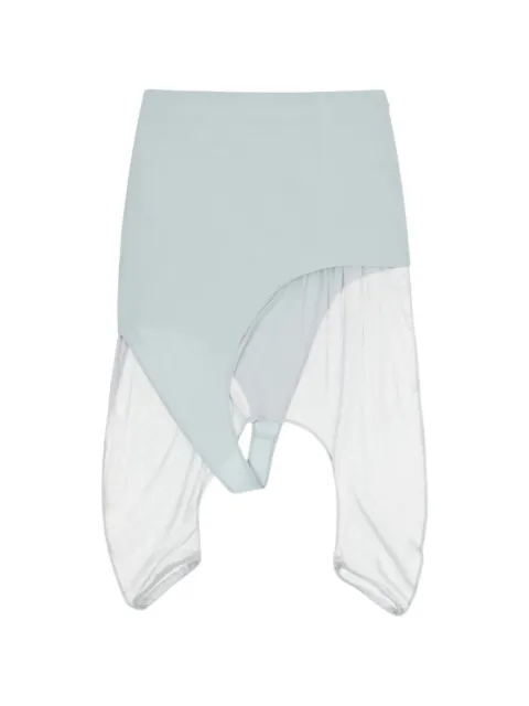NACHE layered-mesh knee-length shorts Blue S6N2621RMP31LBL00