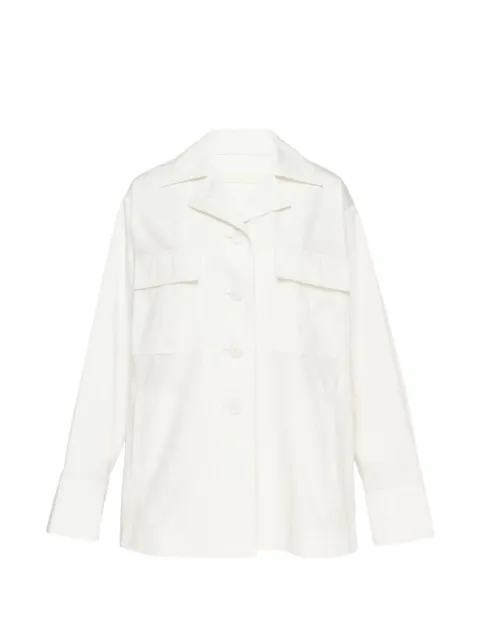 Club21 Thea military oversized jacket White S6THEJPL020BRIGHTWIGHT