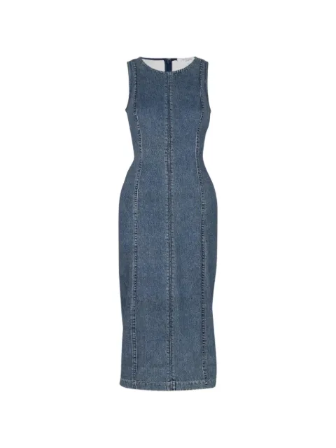 rag & bone Miramar Ponte Olivia midi dress Blue RC0225F3MPO00WDSDE