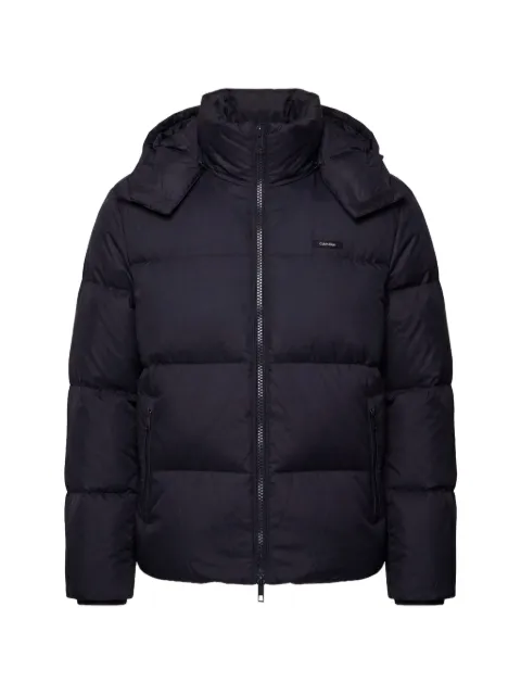 Calvin Klein hooded padded jacket Blue LV04LH503GCEF