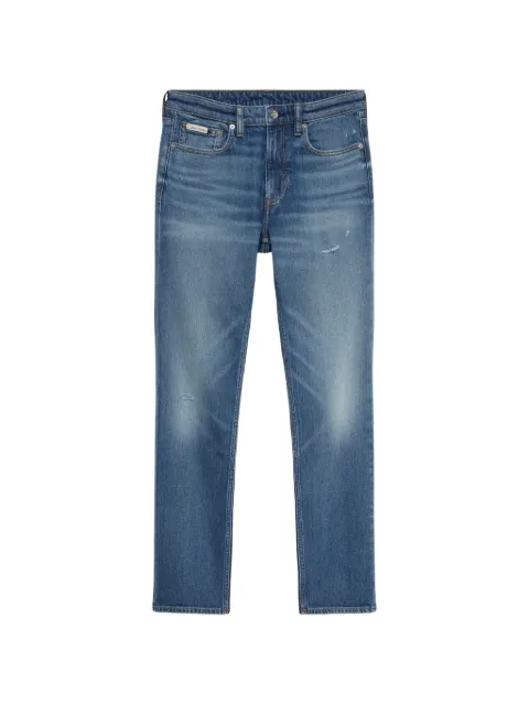 Calvin Klein distressed slim-fit jeans Blue LV04RH707GEXJ