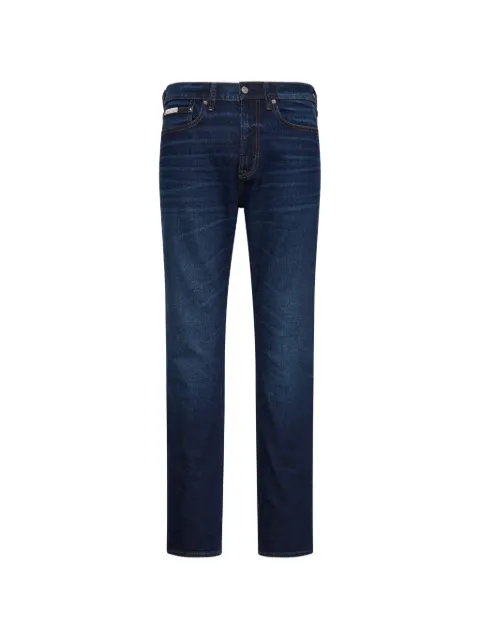 Calvin Klein whiskered slim-fit jeans Blue LV04RH934GZCB