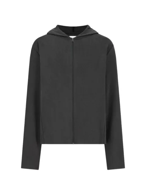 Amomento zip-up jersey hoodie Grey AM26SSM11JP