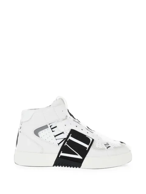 Valentino Garavani logo-band high-top sneakers White YS0E03WRQ