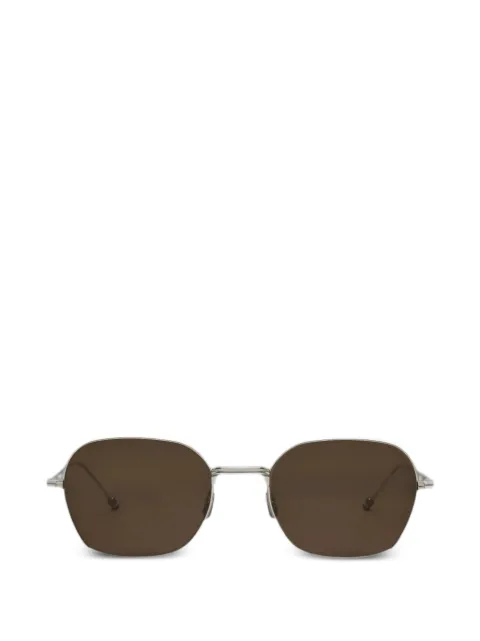Thom Browne titanium rectangular sunglasses Gold B6UES945AG0001