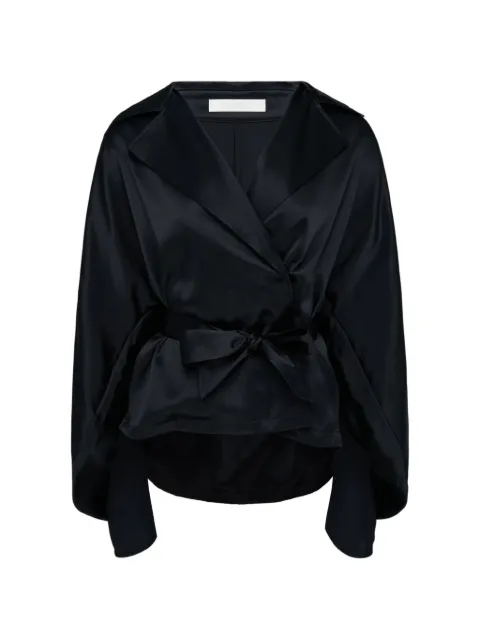 Club21 Amelie wrap jacket Black S6AMEJPL023