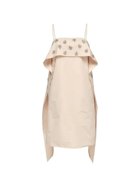 Club21 crystal-embellished taffeta mini dress Pink S5W50513353WSOFTBLUSHDEC