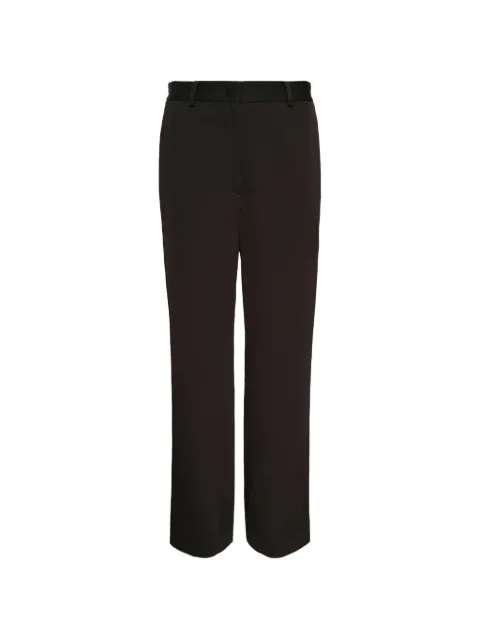Club21 Margot straight-leg trousers Black S6MARPPL014