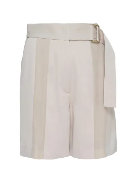 Club21 Sloane belted shorts Grey S6SLOPPL014STONE