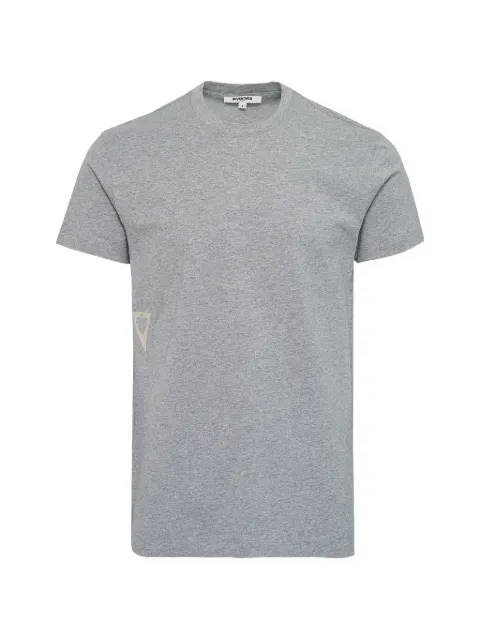Blackjack embroidered-logo T-shirt Grey S5HMNICNO1075KGRY