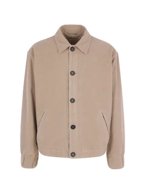 Massimo Alba Cadillac cotton moleskin jacket Neutrals M30U0CADILT3199U762