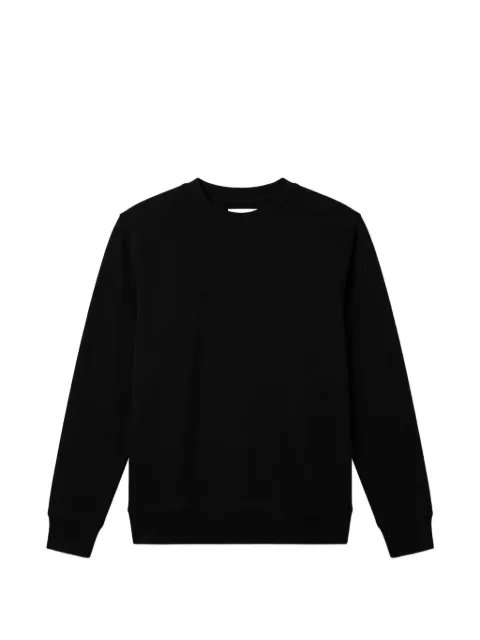 Calvin Klein logo-embroidered sweatshirt Black LV04LH226GUB1