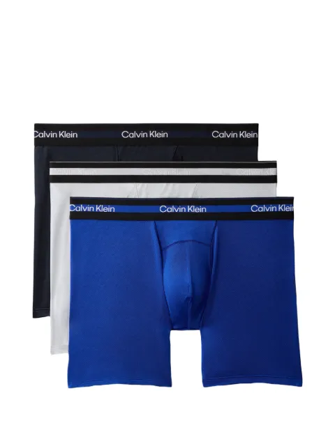 Calvin Klein Icon Active Mesh boxer briefs 3-pack Blue LV00NB45375GQ